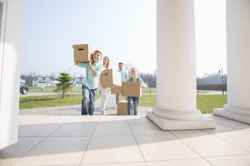 Professional packing and unpacking service in West Hampstead illustration