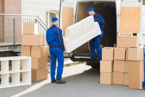 Call-to-action for booking office relocation services