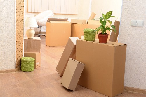 Experienced movers managing a truck in West Hampstead